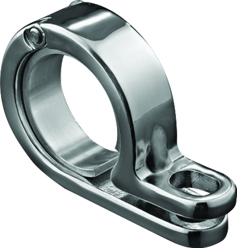 Kuryakyn P-Clamp 1-1/8 inch to 1-1/4 inch Chrome for Powersports Lighting Mounts