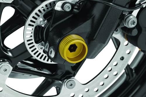 Kuryakyn Lodestar Front Axle Slider for BMW R1200 and F800 Models