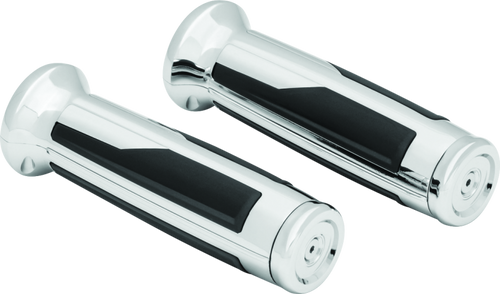 Kuryakyn Omni Grips Chrome for Honda Gold Wing – Easy Install Clamshell Design with OEM Heat Compatibility