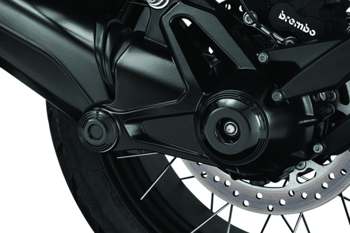 Kuryakyn Lodestar Rear Axle Sliders for BMW R1200 Series – Black