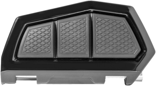 Kuryakyn Enygma Passenger Boards - Gloss Black for Motorcycle Customization