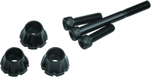 Kuryakyn Windshield Screws for Harley Davidson FL Touring Models – Black Finish, Part #5720