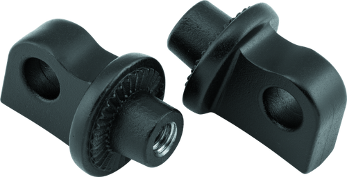 Kuryakyn Splined Peg Adapter Satin Black Part #8898 for Powersports Vehicles