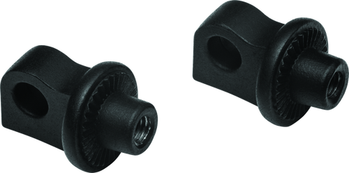 Kuryakyn Splined Peg Adapter Satin Black Part #8898 for Powersports Vehicles