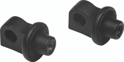 Kuryakyn Splined Peg Adapter Satin Black Part #8898 for Powersports Vehicles