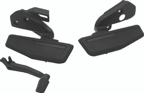 Kuryakyn Omni Driver Floorboard Kit for Honda GL1800 with DCT – Satin Black