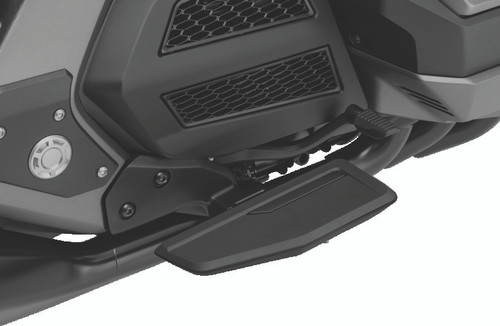 Kuryakyn Omni Driver Floorboard Kit for Honda GL1800 with DCT – Satin Black