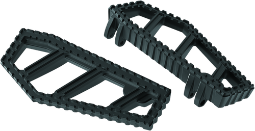 Kuryakyn Riot Floorboards Satin Black for Harley-Davidson