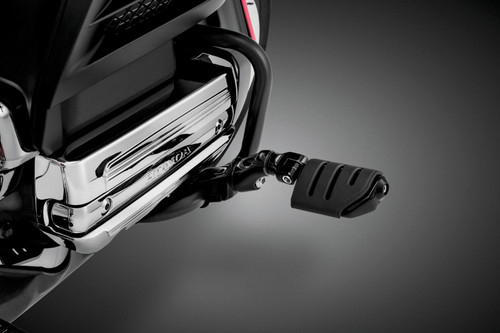 Kuryakyn Ergo II Trident Dually ISO Pegs with Long Arms for Honda GL1800 - Gloss Black