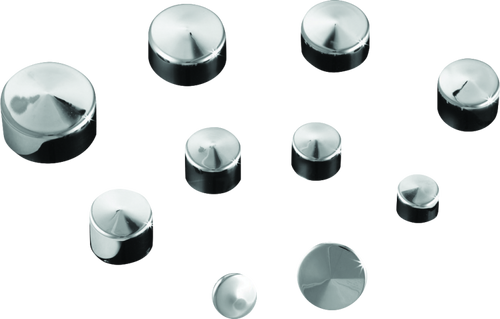 Kuryakyn Kool Kaps 1/4 Inch Hex Head Bolt Covers - Prop 65 Compliant PowerSports Accessories