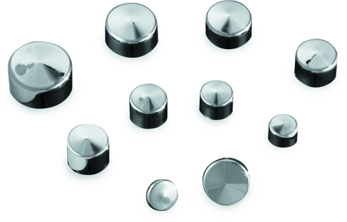 Kuryakyn Kool Kaps 3/16 inch Socket Head Chrome Bolt Covers – Protect and Enhance Your Powersports Equipment