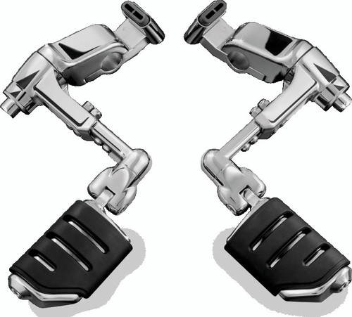Kuryakyn Ergo III Adjustable Mount with Trident Dually ISO Pegs for Honda Gold Wing