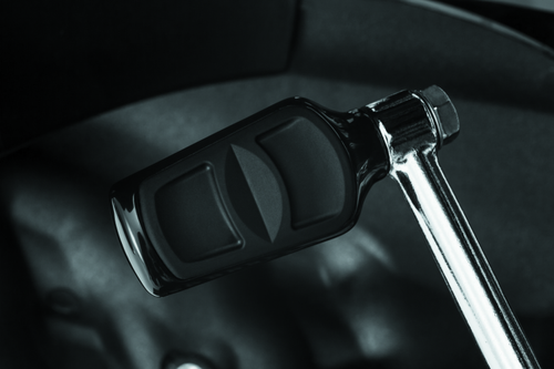 Kuryakyn Kinetic Shift Peg Gloss Black – Modern Vibration-Dampening Design for Harley-Davidson XL Models