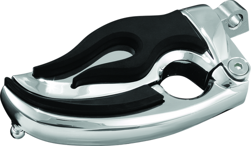 Kuryakyn Flamin Switchblade with Male Mount Adapter – Chrome Powersports Footpeg