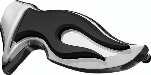 Kuryakyn Flamin Peg with Chrome Finish and Flamed Design – Model 4417