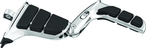 Kuryakyn Swingwing Peg with Male Mount Adapter in Chrome – Stylish and Functional Cruise Peg for Motorcycles