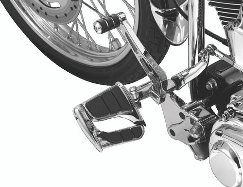 Kuryakyn Swingwing Peg with Male Mount Adapter in Chrome – Stylish and Functional Cruise Peg for Motorcycles