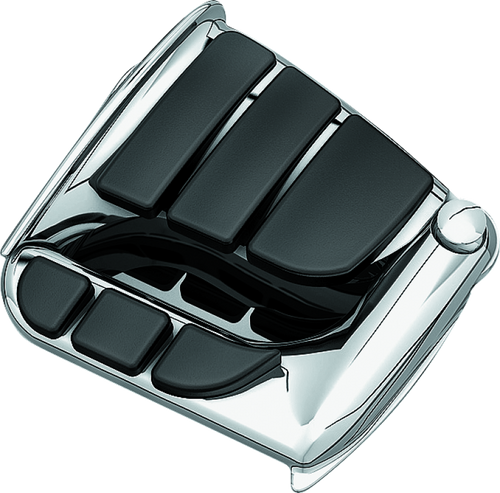 Kuryakyn SwingWing Peg Without Adapters Chrome – Extended Footrest for Motorcycles