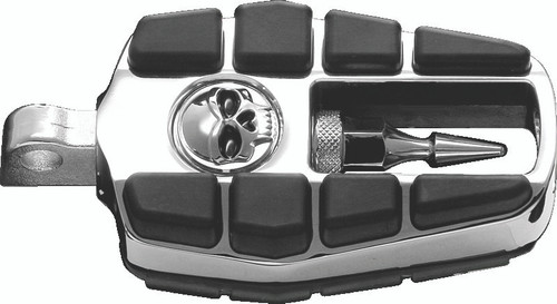 Kuryakyn Zombie Pegs with Male Mount Chrome – Durable Powersports Foot Pegs for Confidence and Style