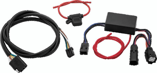 Kuryakyn Trailer Wiring Harness 5-Wire for Harley Davidson FLHR and FLHTKSE Models