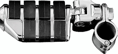 Kuryakyn Dually ISO Pegs with 1-1/4 Inch Clamp Chrome – Pair