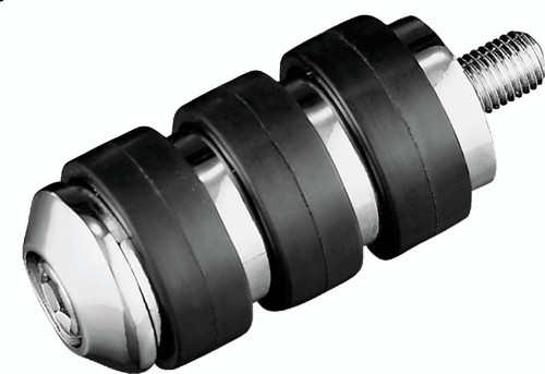 Kuryakyn Standard Shift Peg Chrome - Oval Pedal Covers for Powersports Vehicles