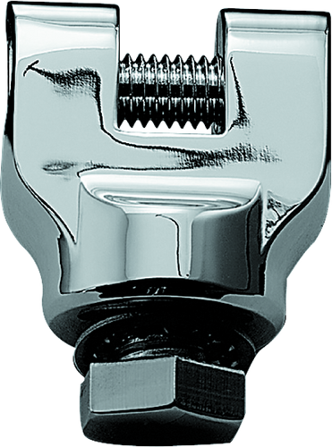 Kuryakyn Short Magnum Peg Mount with 1/2 inch-13 Mount Bolts - Chrome Pair