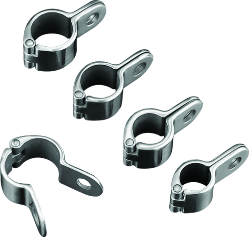 Kuryakyn 1-1/4 inch Magnum Quick Clamp Chrome – Easy Install Powersports Accessory Clamp Part Number 8073