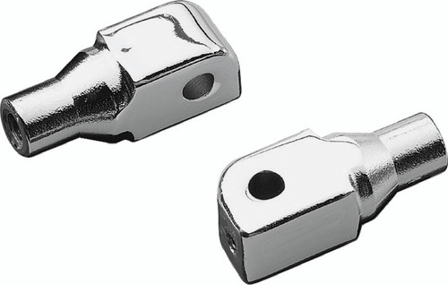 Kuryakyn Tapered Peg Adapter for Honda Rear Chrome - Model 8802