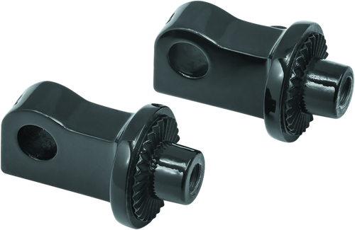 Kuryakyn Splined Peg Adapter Black Part 8886 for Harley Davidson