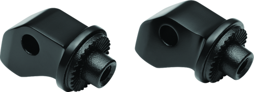 Kuryakyn Splined Front Peg Adapter 15-20 Scout Satin Black for Indian Scout and Victory Octane