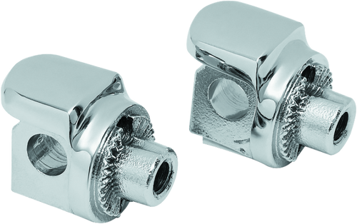 Kuryakyn Non-Pivot Splined Peg Adapter for Harley-Davidson Models - Chrome