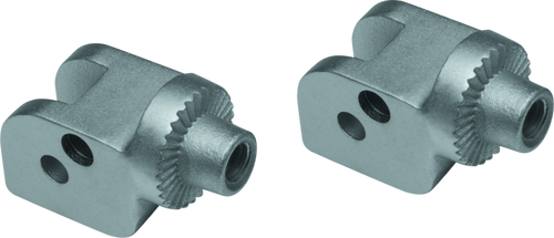 Kuryakyn Splined Peg Adapter for Ducati Scrambler Models – Silver Part 8903