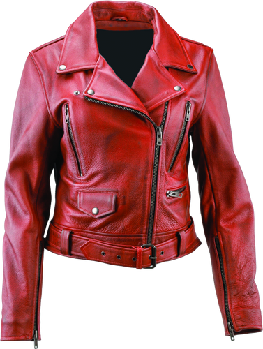 Kuryakyn Leather By River Road Arabian Spice Leather Jacket for Women - Small