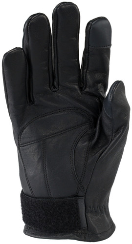 Kuryakyn Leather By River Road Laredo Gloves Black 3XL with Comfort-Gel Palms and Touchscreen Fingertips