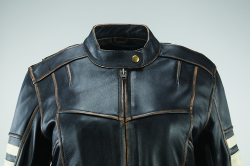 Kuryakyn Leather By River Road Dame Vintage Leather Jacket for Women - Small