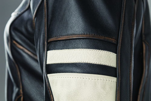Kuryakyn Leather By River Road Dame Vintage Leather Jacket for Women - Small
