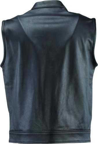 Kuryakyn Leather River Road Vandal Club Vest Black – Small
