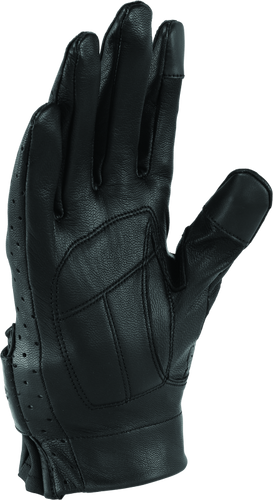 Kuryakyn Leather River Road Tucson Perforated Gloves for Women - Small Black