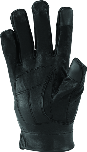 Kuryakyn Leather River Road Tucson Perforated Gloves for Women - Small Black