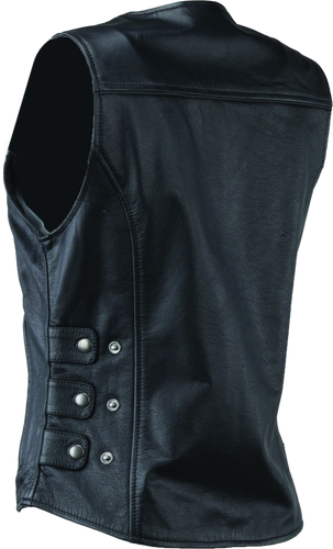 Kuryakyn River Road Plains Leather Vest for Women - Small