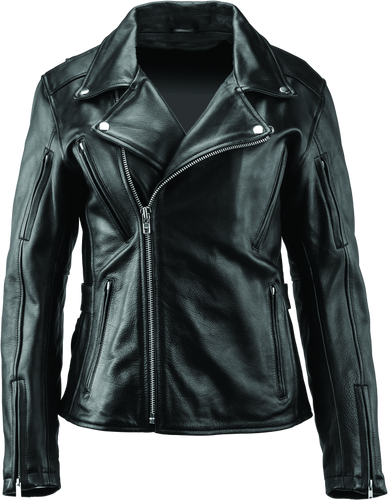 Kuryakyn River Road Ironclad Classic Leather Jacket for Women - Small