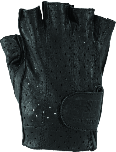 Kuryakyn Leather By River Road Tucson Shorty Gloves Black – Small