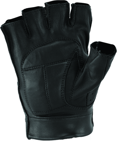 Kuryakyn Leather By River Road Tucson Shorty Gloves Black – Small
