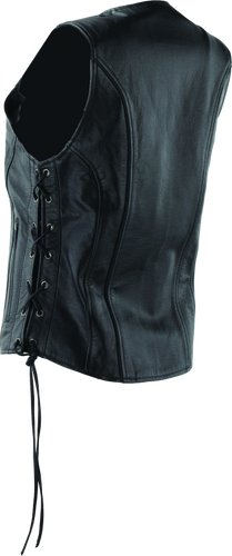 Kuryakyn Leather by River Road Sapphire Leather Vest for Women - Small