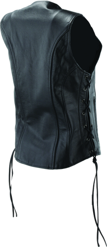 Kuryakyn Leather by River Road Sapphire Leather Vest for Women - Small