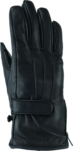 Kuryakyn Leather By River Road Taos Cold Weather Gloves for Women - XL, Waterproof, Insulated All-Leather Design