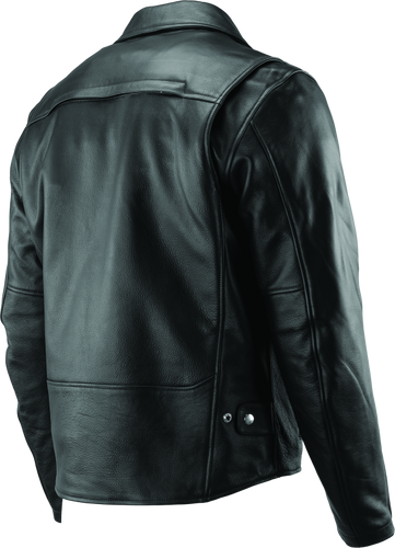 Kuryakyn River Road Ironclad Classic Leather Motorcycle Jacket - Small