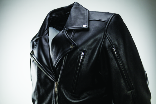 Kuryakyn River Road Ironclad Classic Leather Motorcycle Jacket - Small