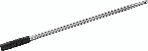 Kuryakyn Billet Antenna Round/Grooved Chrome for Harley Davidson Touring Models